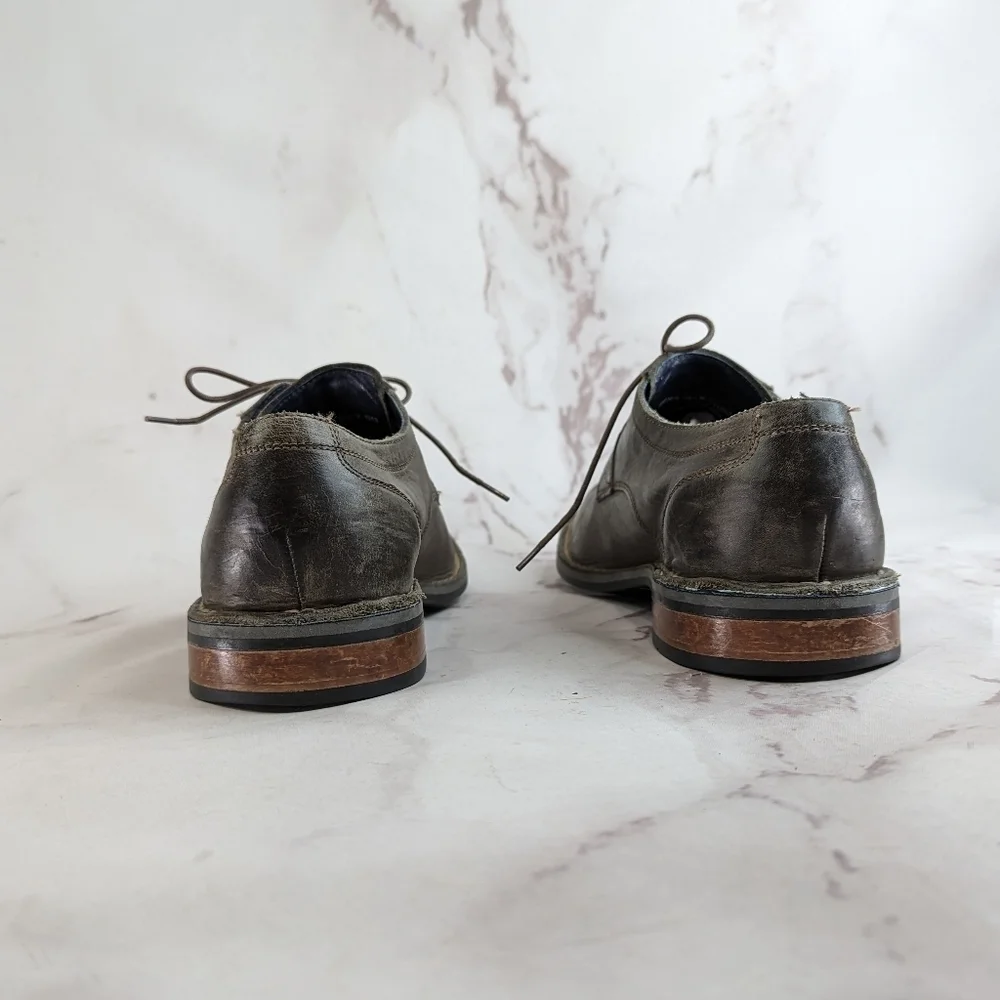 Cole Haan Shoe Men 10.5 M Oxford Brown Wingtip Dress Centre Street Rustic C11652